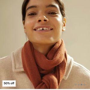 Everlane Cinnamon Cashmere Scarf